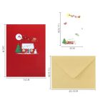 Novoročenka - 3D Zimná scénka 4 vianocne pozdravy 3D scenka 1