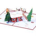 Novoročenka - 3D Zimná scénka 1 Novoročenka - 3D Zimná scénka