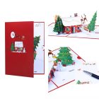 Novoročenka - 3D Zimná scénka 3 vianocne pozdravy 3D scenka 3 1