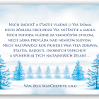 Novoročenka Zasnežená krajinka 3 vianocny pozdrav 109vp v