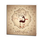 Novoročenka Radostné Vianoce 4 vianocny pozdrav 110vp