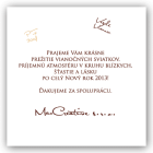 Novoročenka - 114vp 5 vianocny pozdrav 114vp v