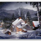 Novoročenka - 138vp 2 vianocny pozdrav 138vp p