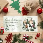 Novoročenka 2026_33 - so zasneženými stromčekmi a krajinkou 1 Novoročenka 2026_33 - so zasneženými stromčekmi a krajinkou