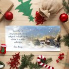 Novoročenka 2026_34 - so zasneženou krajinkou 1 Novoročenka 2026_34 - so zasneženou krajinkou