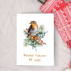 Novoročenka Nežný vtáčik 2 vianocny pozdrav 36vp p 1
