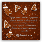 Novoročenka Medovníčky 3 vianocny pozdrav 48vp v