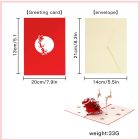 Novoročenka - 3D Santa na saniach 2 vianocny pozdrav santa na saniach 5