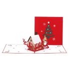 Novoročenka - 3D Santa so sobmi 1 Novoročenka - 3D Santa so sobmi