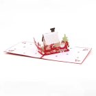 Novoročenka - 3D Santa so sobmi 4 vianocny pozdrav santa so sobmi a domcekom 7 1